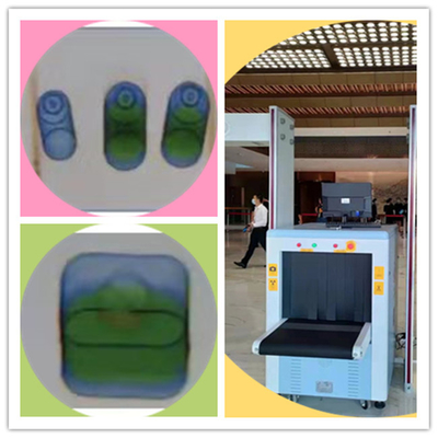 Monitor a 19 pollici X Ray Luggage Scanner un consumo di energia da 0,46 KVA
